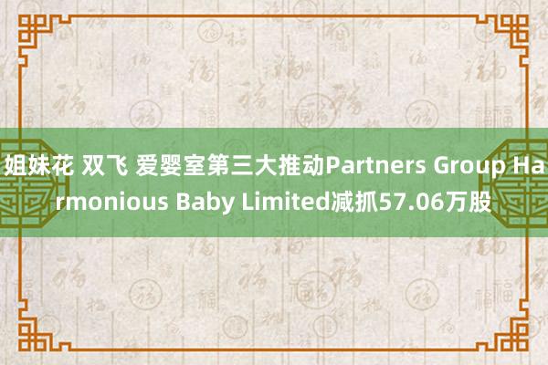 姐妹花 双飞 爱婴室第三大推动Partners Group Harmonious Baby Limited减抓57.06万股