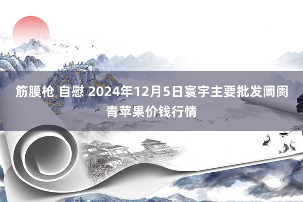 筋膜枪 自慰 2024年12月5日寰宇主要批发阛阓青苹果价钱行情