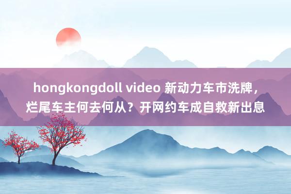 hongkongdoll video 新动力车市洗牌，烂尾车主何去何从？开网约车成自救新出息